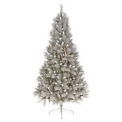 SIlver Frosted Apen Fir Christmas Tree