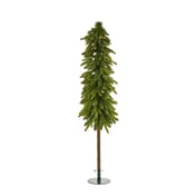 Frosty Wind Swept Pencil Christmas Tree