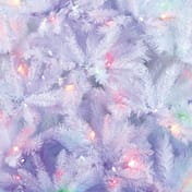 Nutcracker Spruce Pre lit Multi Colour Christmas Tree