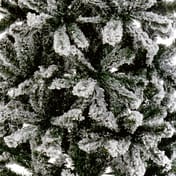 Snowy Mountain Pine Slim Artificial Christmas Tree