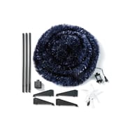 Starry Night Blue Pre Lit Pop Up Christmas Tree kit