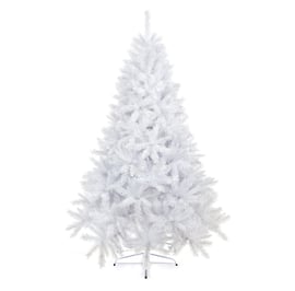 Snow Covered Spruce White Christmas Tree 7ft