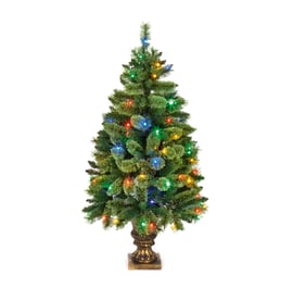 Warm Glow Pre Lit Christmas Tree 4ft
