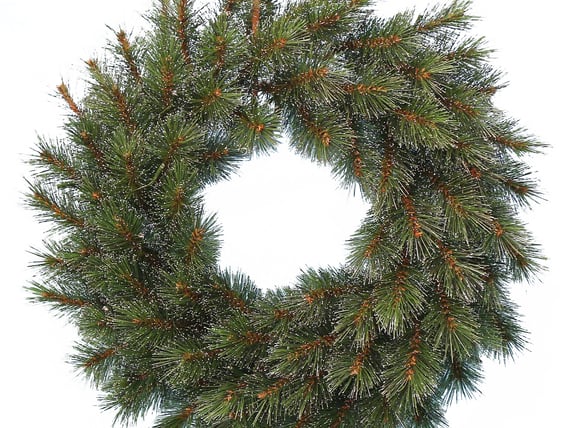 Nordic Frosted Christmas Wreath 36inch