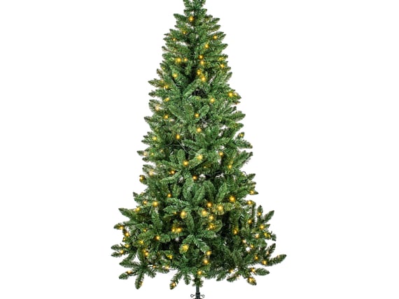 Lakeland Fir Pre Lit Christmas Tree 7ft