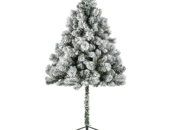 Pennine Spruce Snowy Parasol Christmas Tree 6ft