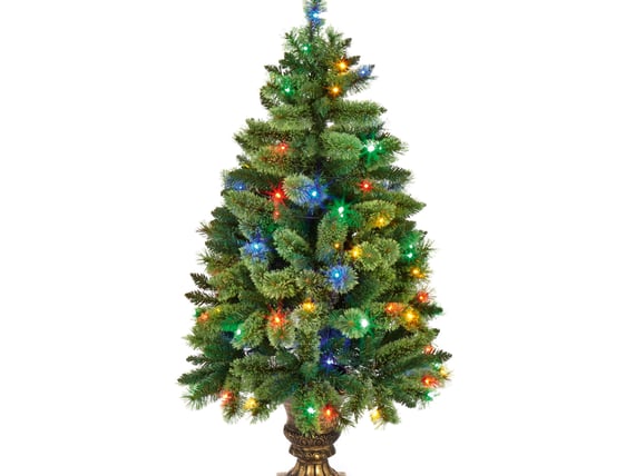 Warm Glow Pre Lit Christmas Tree 4ft