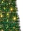 Starry Night Green Pre Lit Pop Up Christmas Tree with LEDS